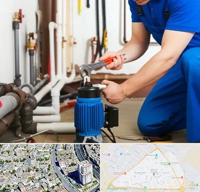 نصب پمپ آب در قاسم آباد مشهد 