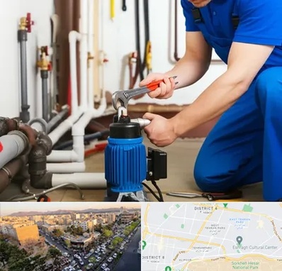 نصب پمپ آب در تهرانپارس 