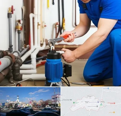 نصب پمپ آب در ماهدشت کرج 