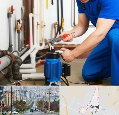 نصب پمپ آب در گوهردشت کرج 