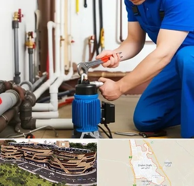 نصب پمپ آب در شاهین شهر