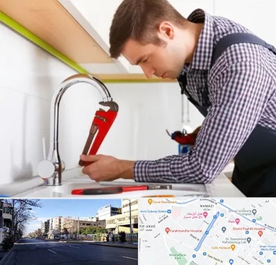 تعمیر شیرآلات در خیابان ملاصدرا شیراز 