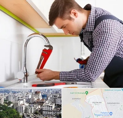 تعمیر شیرآلات در ولنجک 