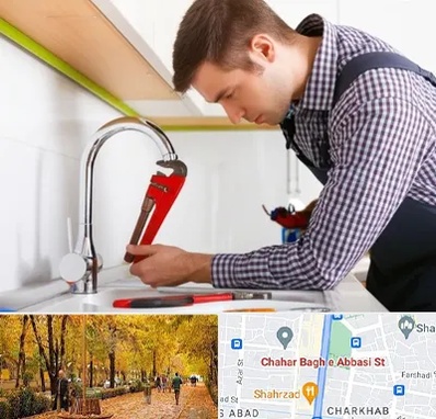 تعمیر شیرآلات در چهارباغ اصفهان 