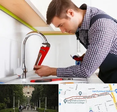 تعمیر شیرآلات در بلوار معلم رشت 