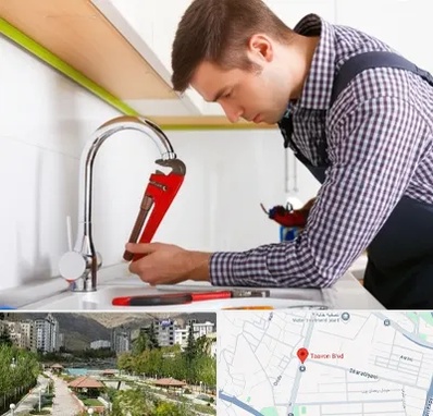 تعمیر شیرآلات در بلوار تعاون