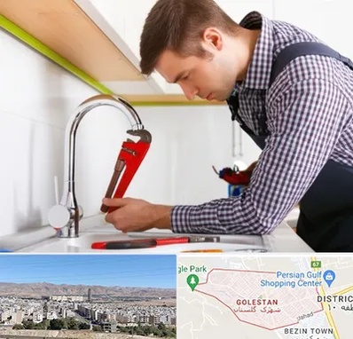 تعمیر شیرآلات در شهرک گلستان شیراز 