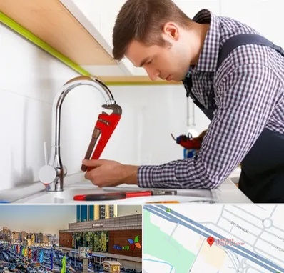 تعمیر شیرآلات در لاله پارک تبریز 