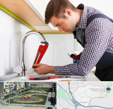 تعمیر شیرآلات در مرزداران تبریز 