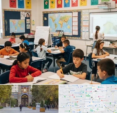 مدرسه دو زبانه در منطقه 12 تهران 