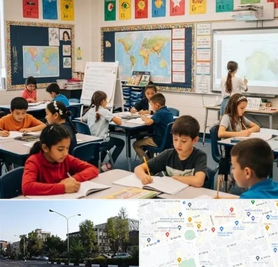 مدرسه دو زبانه در میدان کاج 