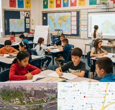 مدرسه دو زبانه در آیت الله کاشانی 