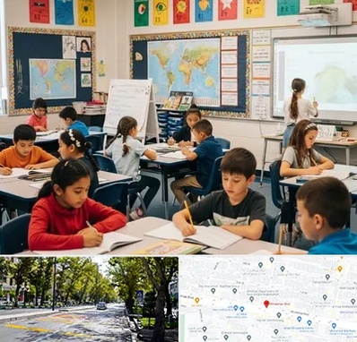 مدرسه دو زبانه در میرداماد 