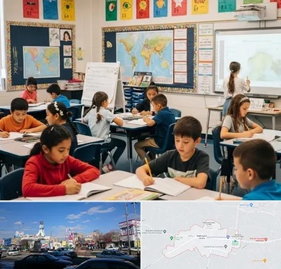 مدرسه دو زبانه در ماهدشت کرج 