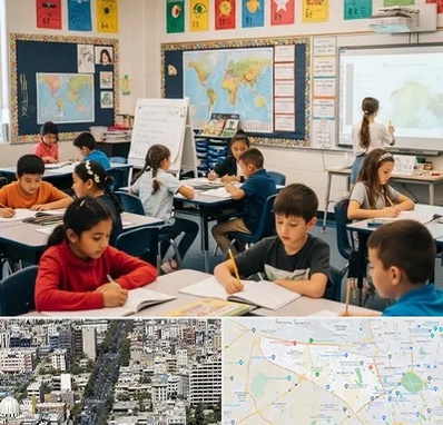 مدرسه دو زبانه در منطقه 18 تهران 