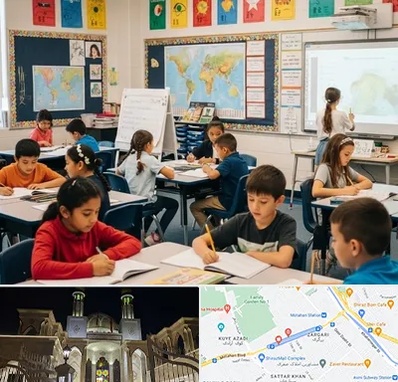 مدرسه دو زبانه در زرگری شیراز 