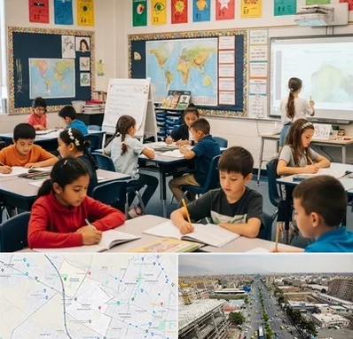 مدرسه دو زبانه در حصارک کرج 