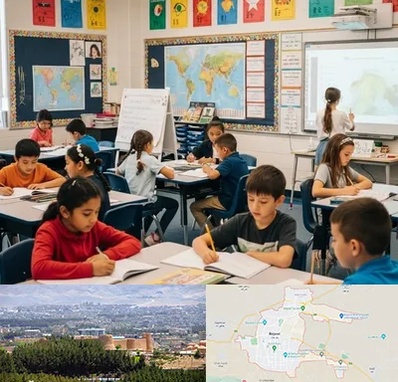 مدرسه دو زبانه در بیرجند