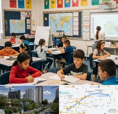 مدرسه دو زبانه در اندرزگو 