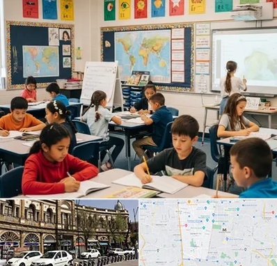 مدرسه دو زبانه در منطقه 11 تهران 