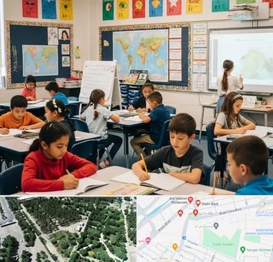 مدرسه دو زبانه در سالاریه قم 