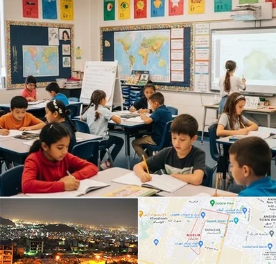 مدرسه دو زبانه در مارلیک کرج 