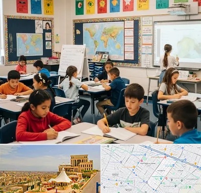 مدرسه دو زبانه در هاشمیه مشهد 