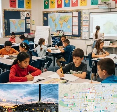 مدرسه دو زبانه در منطقه 2 تهران 