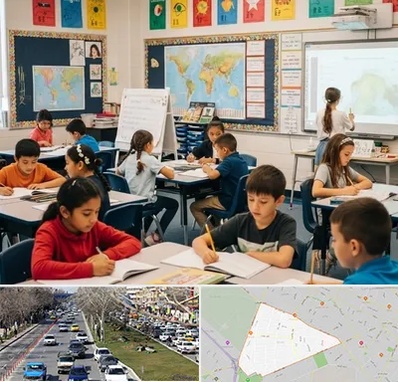 مدرسه دو زبانه در احمدآباد مشهد 