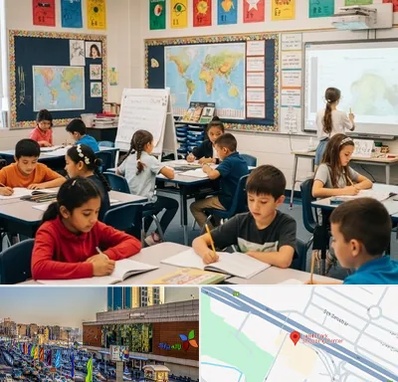 مدرسه دو زبانه در لاله پارک تبریز 