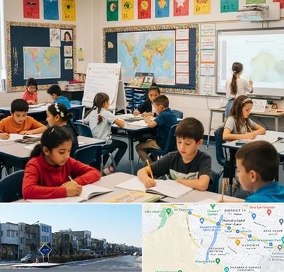 مدرسه دو زبانه در شریعتی مشهد 