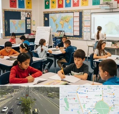 مدرسه دو زبانه در منطقه 17 تهران 