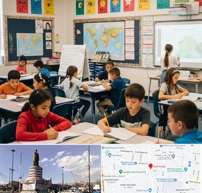 مدرسه دو زبانه در کارگر جنوبی 