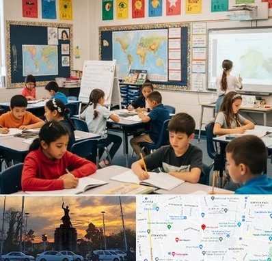 مدرسه دو زبانه در میدان حر 