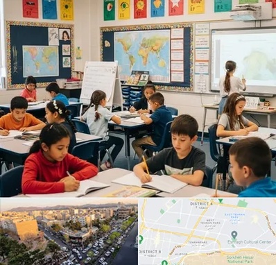 مدرسه دو زبانه در تهرانپارس 