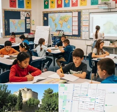 مدرسه دو زبانه در مرداویج اصفهان 