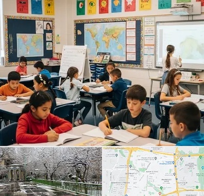 مدرسه دو زبانه در باغ فیض 