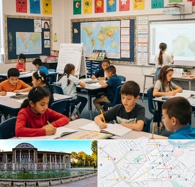 مدرسه دو زبانه در عفیف آباد شیراز 