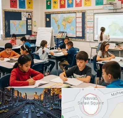 مدرسه دو زبانه در نواب 