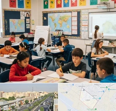 مدرسه دو زبانه در کیانمهر کرج 