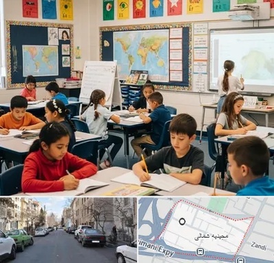 مدرسه دو زبانه در مجیدیه شمالی