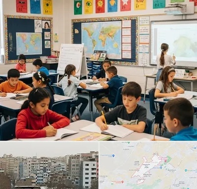 مدرسه دو زبانه در محمد شهر کرج 