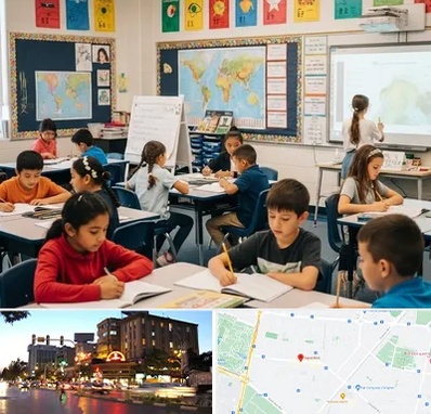 مدرسه دو زبانه در بلوار سجاد مشهد 