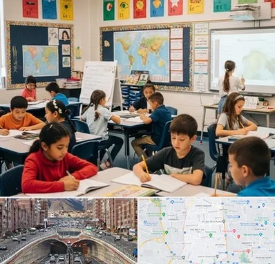 مدرسه دو زبانه در منطقه 10 تهران 