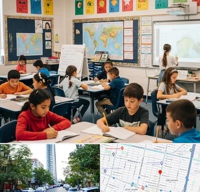 مدرسه دو زبانه در امامت مشهد 