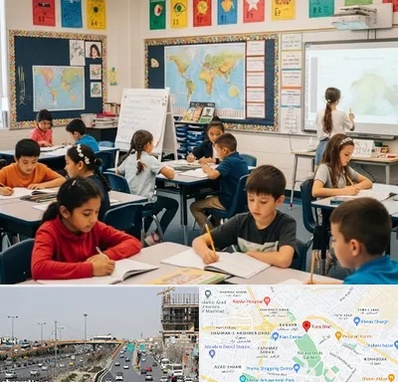 مدرسه دو زبانه در بلوار توس مشهد 