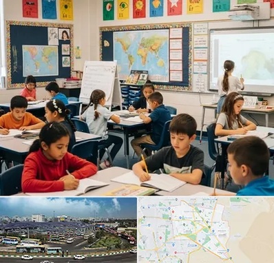 مدرسه دو زبانه در منطقه 15 تهران 