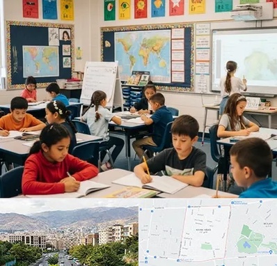 مدرسه دو زبانه در خانی آباد 