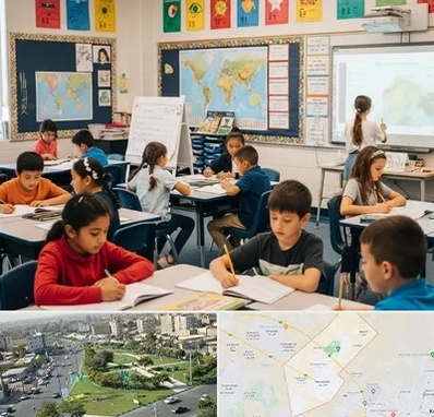 مدرسه دو زبانه در کمال شهر کرج 