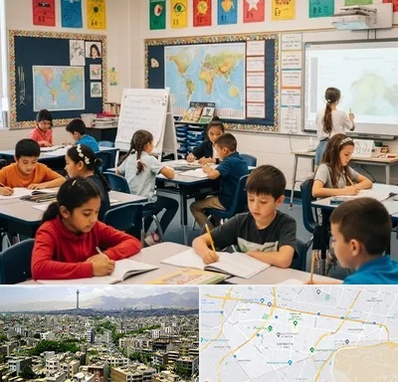 مدرسه دو زبانه در منطقه 8 تهران 